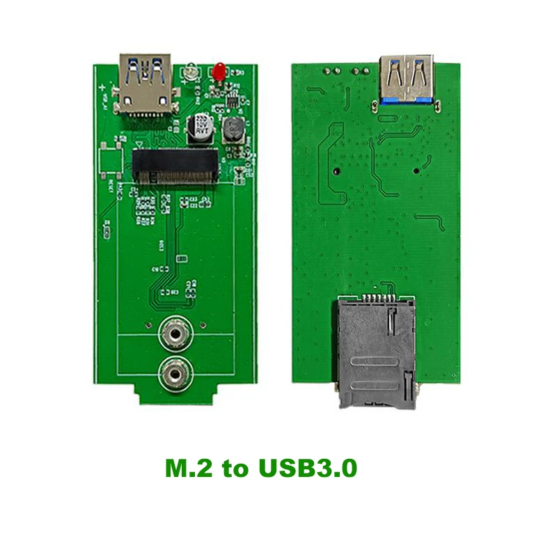 3G 4G LTE 5G MINI PCIE M.2 to USB 2.0 3.0 Type-C Development Board Adapter For EP06-E EC25 RM500Q RM520F RM520N SIM8200 SIM8380G