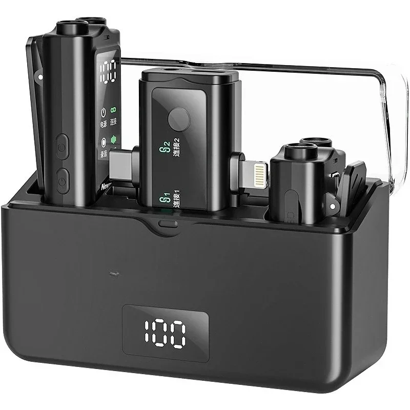 

MC218 wireless microphone collar radio microphone to shoot video noise reduction