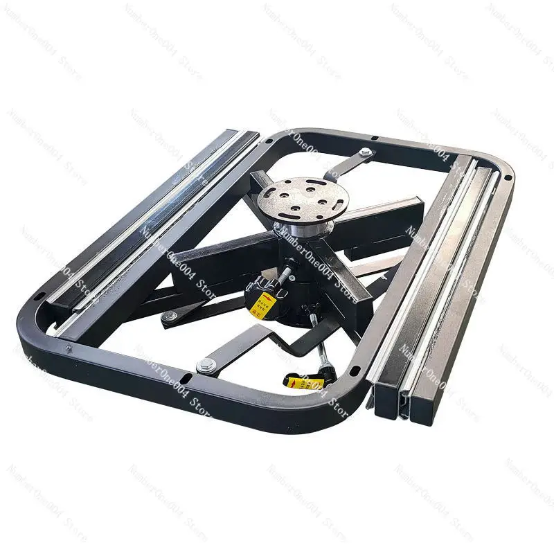 Rotating Dining Table Slide Rail Retractable Table Function Rack Dining Table Combination Rack