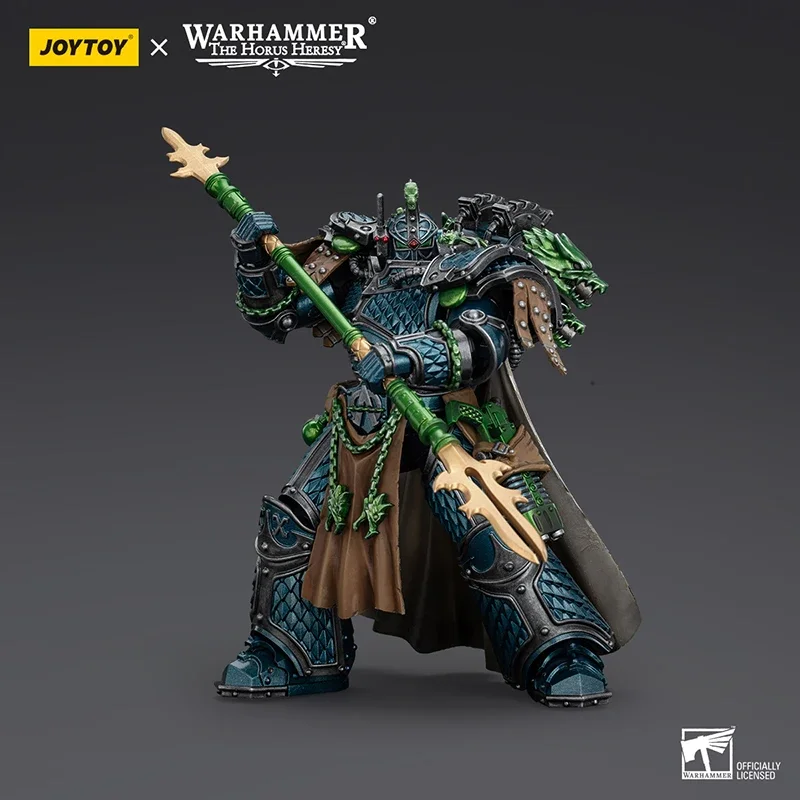 [Em estoque] JOYTOY Warhammer The Horus Heresy Aipha Legion Alpharius Figura de ação Anime Estatueta conjunta modelo móvel brinquedos presente