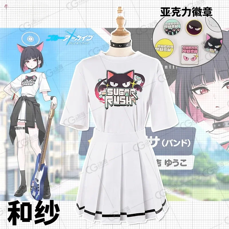 COSSUN Blue Archive ive aLIVE! Kyōyama Kazusa / TENDOU ARIS / Yoshimi / YUTORI NATSU Cosplay Costume Halloween Game Clothes