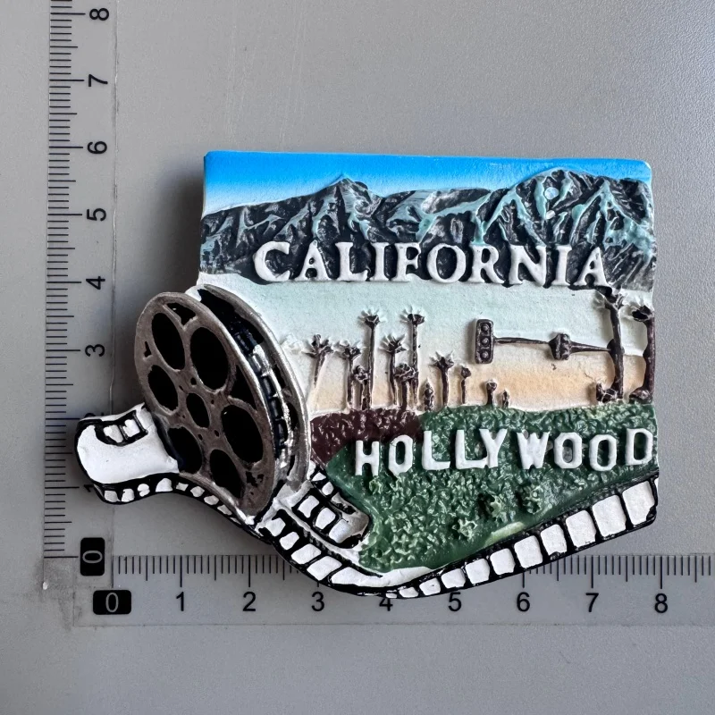 USA Las Vegas Los Angeles New York Touristen-Souvenirs Amerika Kühlschrankmagnete Kühlschrankaufkleber Wohndekoration – Detail 7