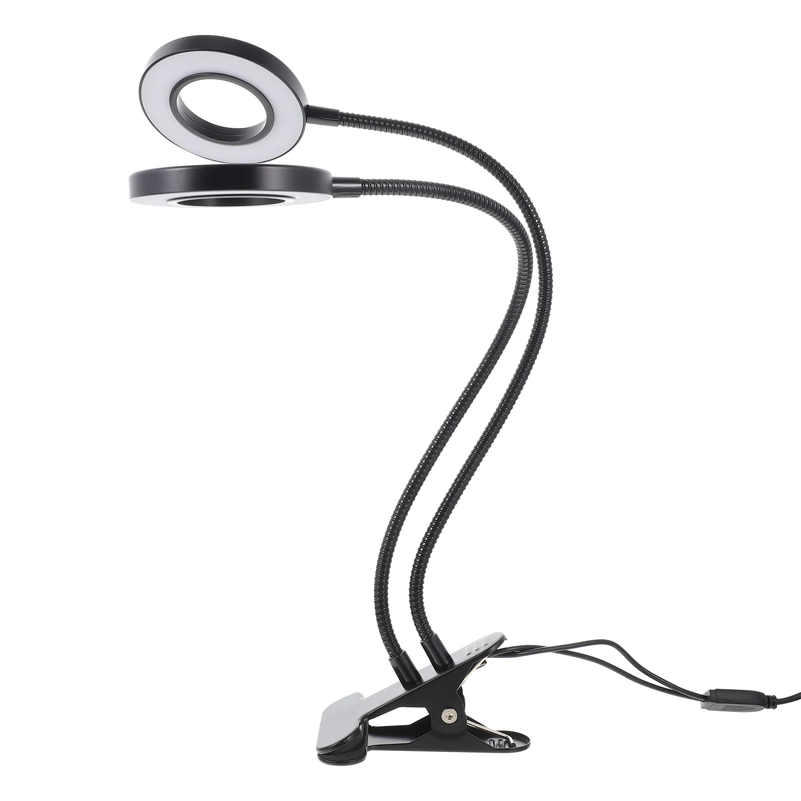 

LED Plant Lamp USB-powered Light Growth Clip Planting Dual-headed Abs