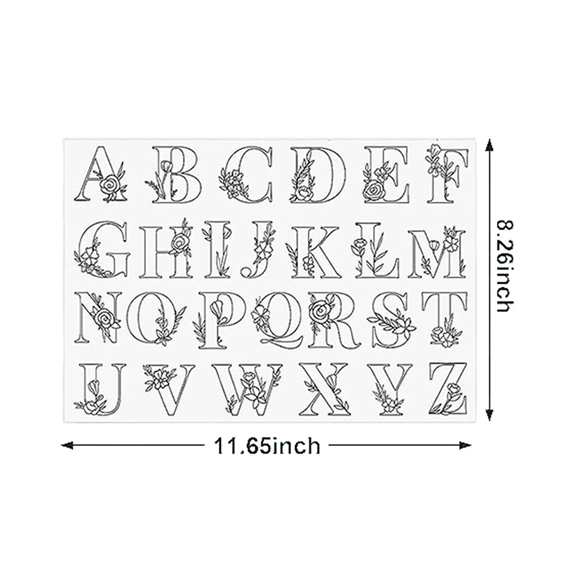 Water Soluble Stabilizer Embroidery Stick And Stitch Embroidery Paper Tear Away Embroidery Stabilizers With Flower Patterns