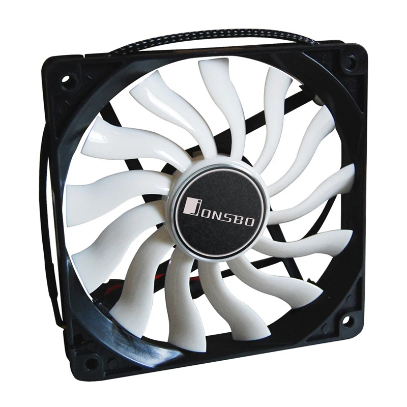 JONSBO-Ventilateur de refroidissement pour ordinateur, fin et silencieux, pour châssis de PC, 12020, 120mm, 20mm