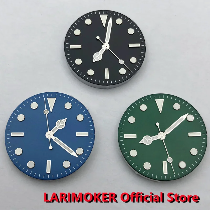 LARIMOKER 29mm Grind Arenaceous NH35 Luminous Watch Dial and Watch Hand fit NH36 Miyota 8215 8205 DG 2813 3804 PT5000 Movement