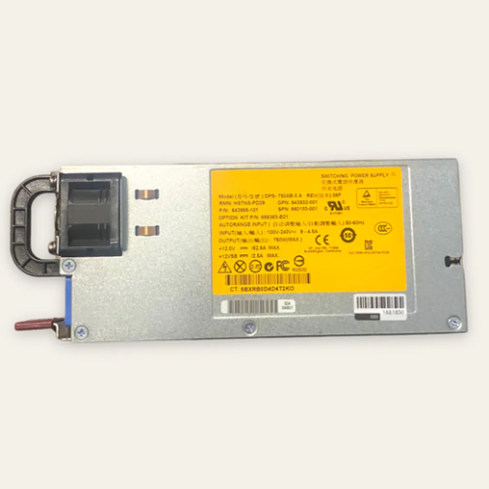 Durable For HP DPS-750AB-3 A DPS-750AB-3 A 750W Power Supply