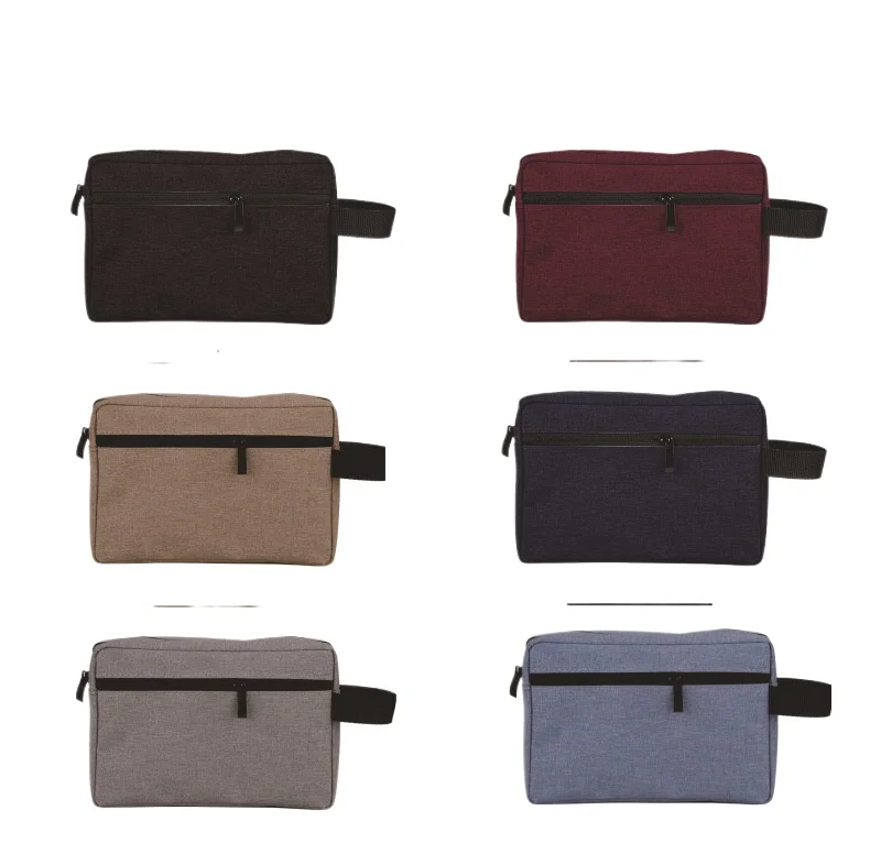 Electronic digital storage bag, wear-resistant and waterproof Oxford cloth portable lightweight travel toiletries and makeup bag