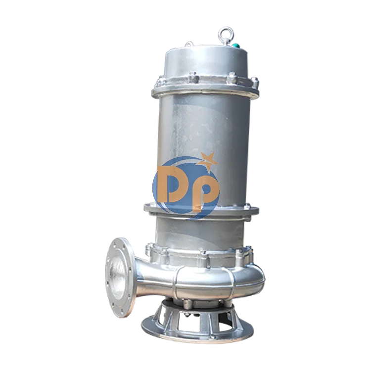 Electric Submersible Sewage Sludge Cutter Stainless Steel Submersible Sewage Sand Pump Free Standing Submersible Sewage Pump