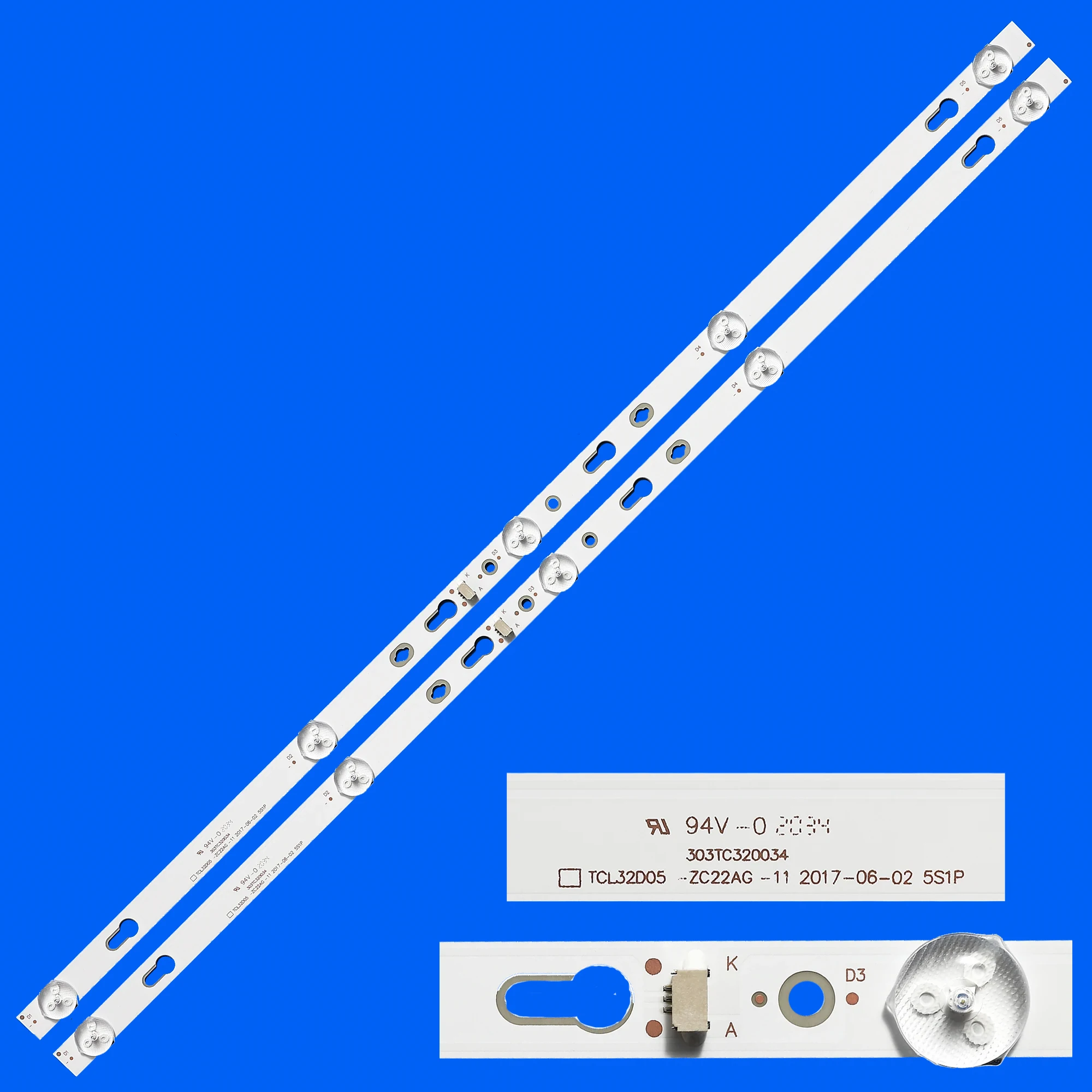 1/5/15 Kits LED Backlight Strip For LT-32T510R 32F51 PTV32D12D SRT32HB3003 SZTV-32LED4 GIC32LB37_3030F 08-32F6000-LPN002B