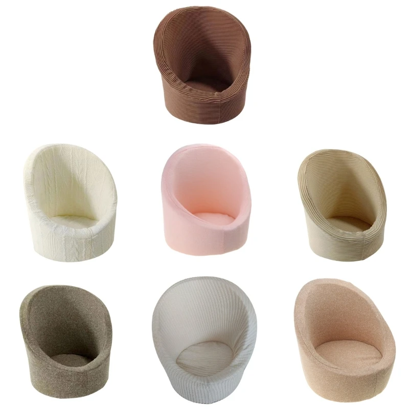 Sofa Newborn Baby Photography Posing Mini Sofa Chair Decoration Accessories Infant Toddler Studio Taking Props