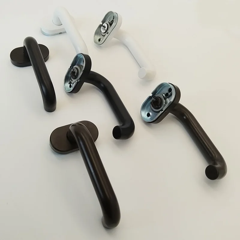 Fire door stainless steel lock, U-shaped high quality split lock R-SS-02-W/BR/BL/SN