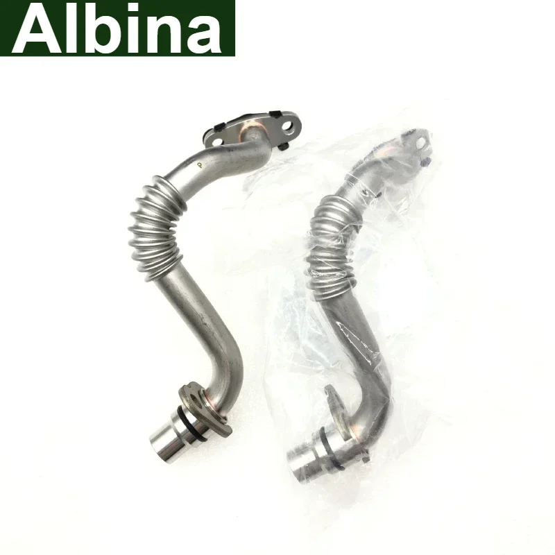 LR087351 LR044555 3.0L V6 Turbo Oil Drain Pipe & Blanking Plug Fit Range Rover Sport Velar Discovery 4 For Jaguar XF XJ