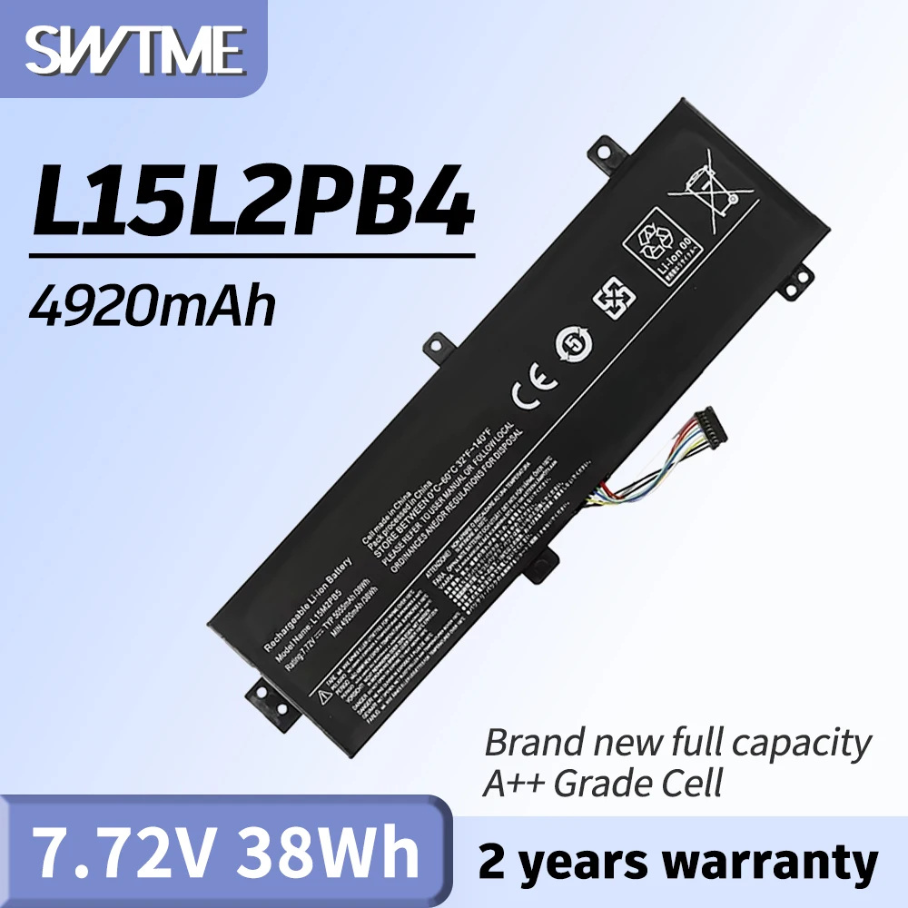 

L15M2PB5 LaptopBattery for Lenovo IdeaPad 510-15ISK 510-15IKB 310-15IKB 310-15ISK 310-15ABR 310-15IAP L15C2PB5 L15L2PB4 L15C2PB7