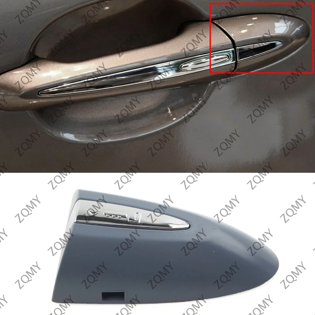 1X Car Front Left Side Exterior Door Handle Cap C2D32290LML For Jaguar XJ 2010 2011 2012 2013 2014 2015 2016 2017 2018 2019 LHD