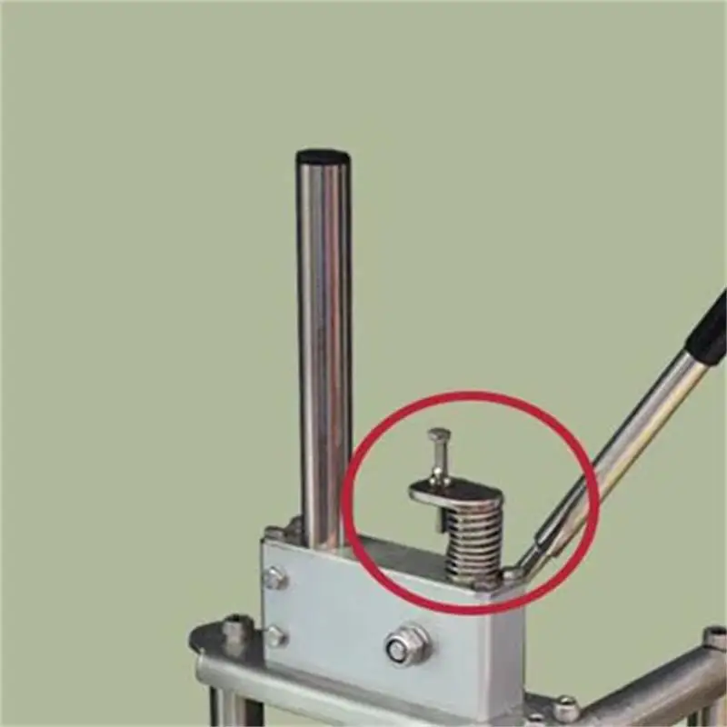 Manual Pizza Doughpress Machine 20CM Pizza Dough Flattening Press Dough Roller Sheeter Chapati Pressing Machine