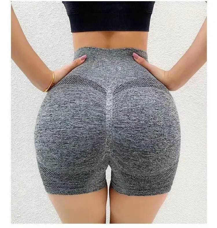 Women Tummy Control Peach Butt Seamless Leggings Elastic Quick Dry Moisture Wicking Gym Running Streetwear Activewear