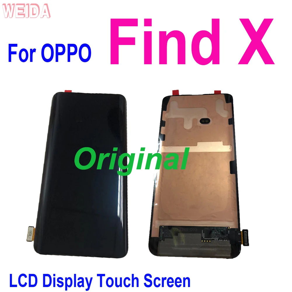 

Original AMOLED LCD For OPPO Find X LCD Display Touch Screen Digitizer Assembly For OPPO FIND X Findx LCD Replacement Tools