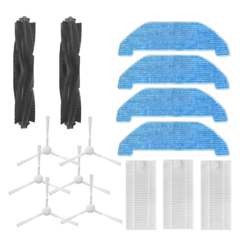 

Комплект запчастей для робота-пылесоса Neabot Q11, основная боковая щетка, тряпочка, Hepa фильтр