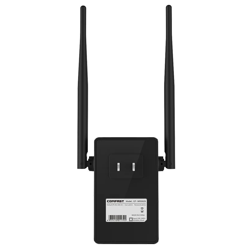 300Mbps Wifi Repeater Wi-fi 2.4Ghz Repiter Extender Home Wi Fi Router Antenna Signal 11N Wireless WIFI Booster Range Amplifier