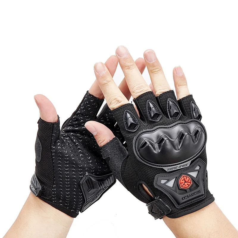 

Men Women High-quality Motorcycle Gloves Half Finger SCOYCO Anti-fall Cycling Motorbike Motocross Racing Riding Cycling Gloves
