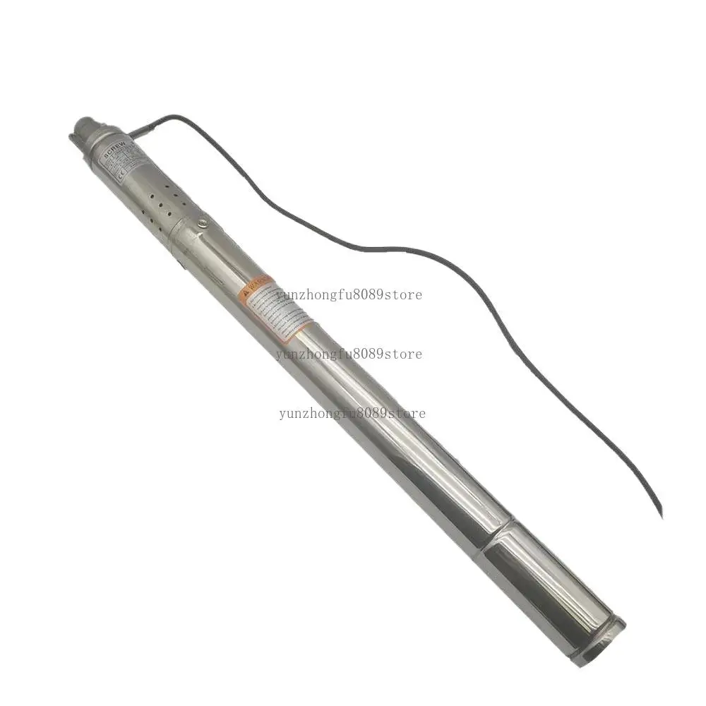 2 Inch Submersible Pump Well 50mm Submersible Deep Water Well Pump Stainless Steel 55m Deep Well Pump For Drink Water