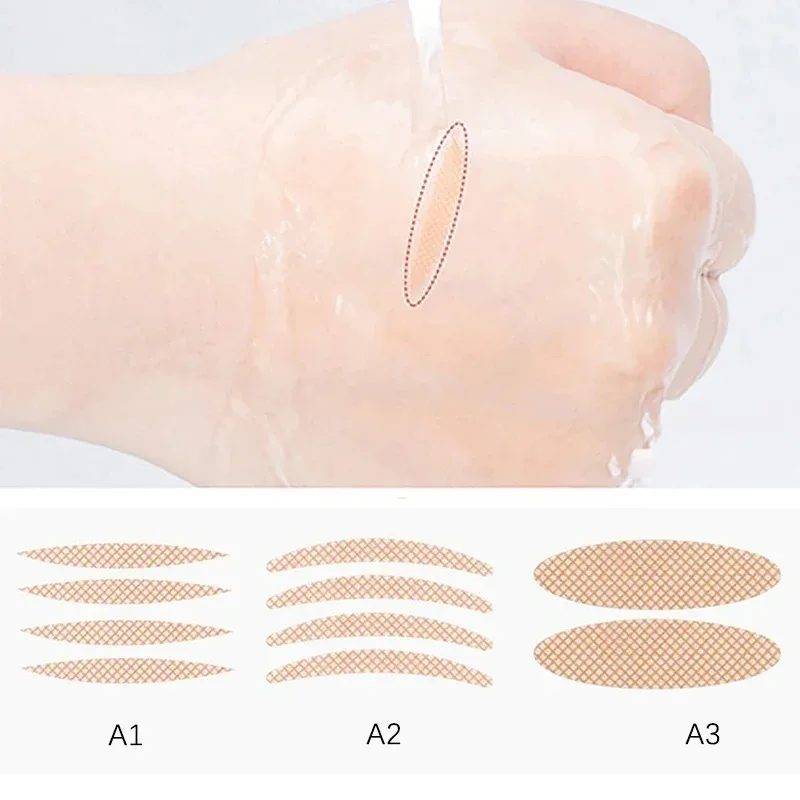 Spitze Mesh Augenlid Aufkleber Natürliche Doppel Augenlid Band Große Augen Lift Streifen Nicht-markieren Selbst-klebe Augen Werkzeuge make-up