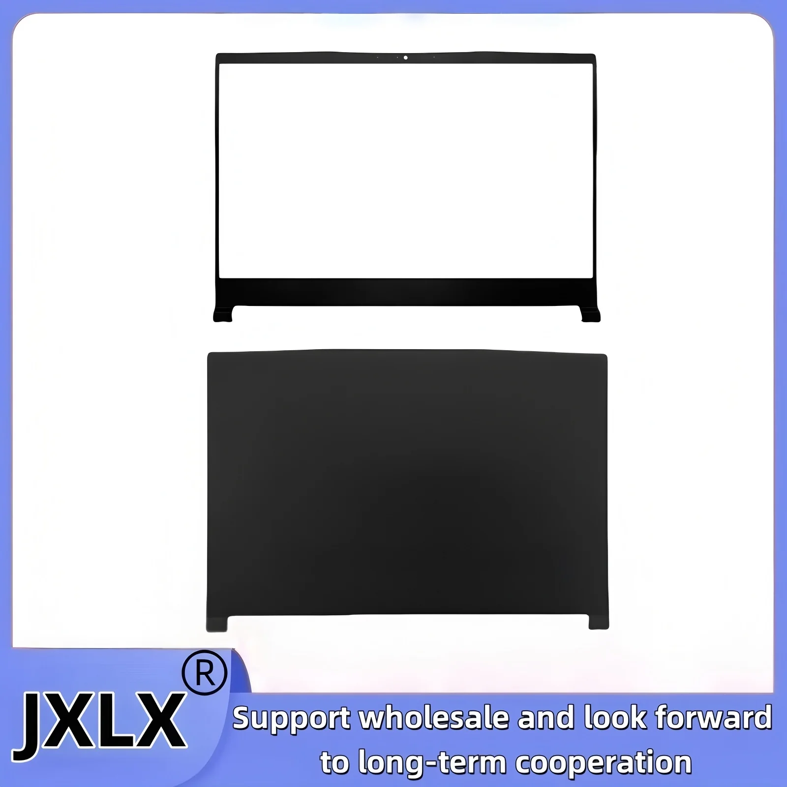 JXLX® New For MSI GF65 Thin 9SD GF65 Thin 9SEXR MS-16W1 16W2 LCD Backpanel Top Shell Rear Cover/LCD Front Frame Cover