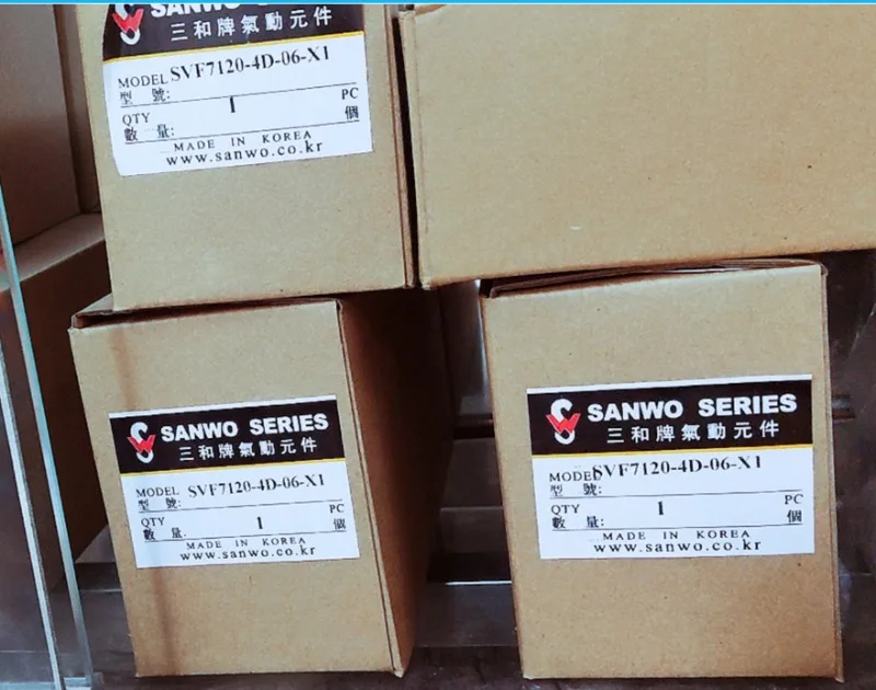 SANWO Korea Sanhe Solenoid Valve SVF7120/SVF7220/SVF7320/SVF7420/SVF7520