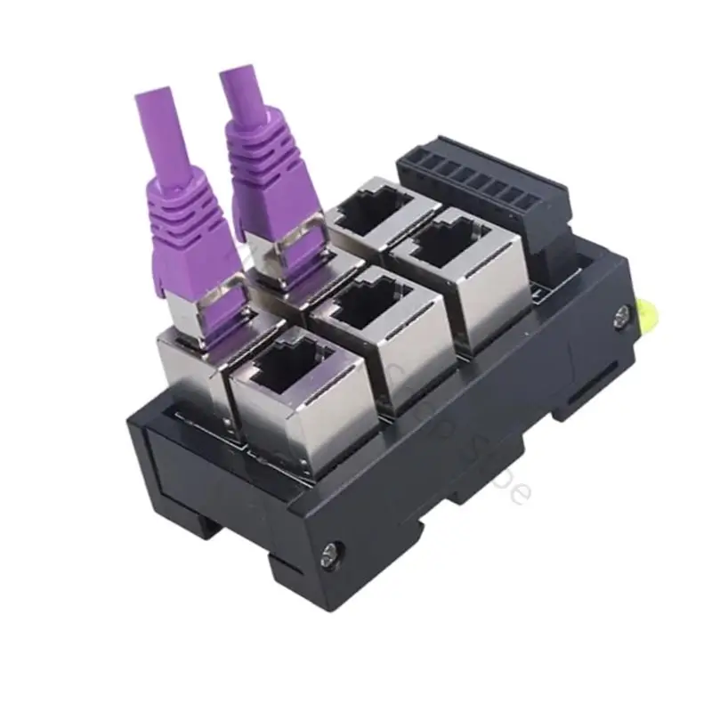 96BA RJ45-zu-8-Pin-Verkabelungsmodul für Signalrouting-Aufgaben in Industrieschränken – Detail 2