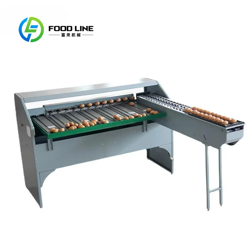 Custom CE  High Speed Egg Classifier Machine Automatic Chicken Egg Grader Sorter for Poultry Farm Egg Weight Sorting Processing