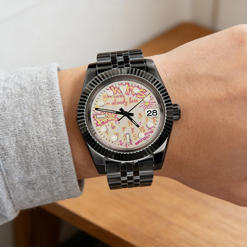 Graffiti watch Luxury Watch ch - Stainless Bracelet Diver recension och pris