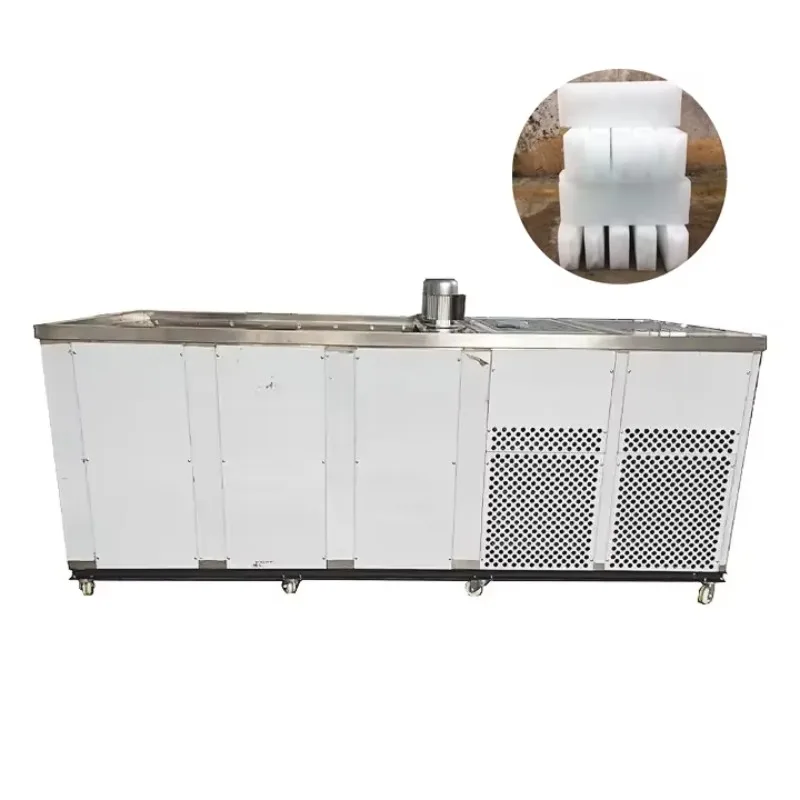 Large Crystal Transparent Ice Making Machine, Automatic Commercial Ice Equipment for Business