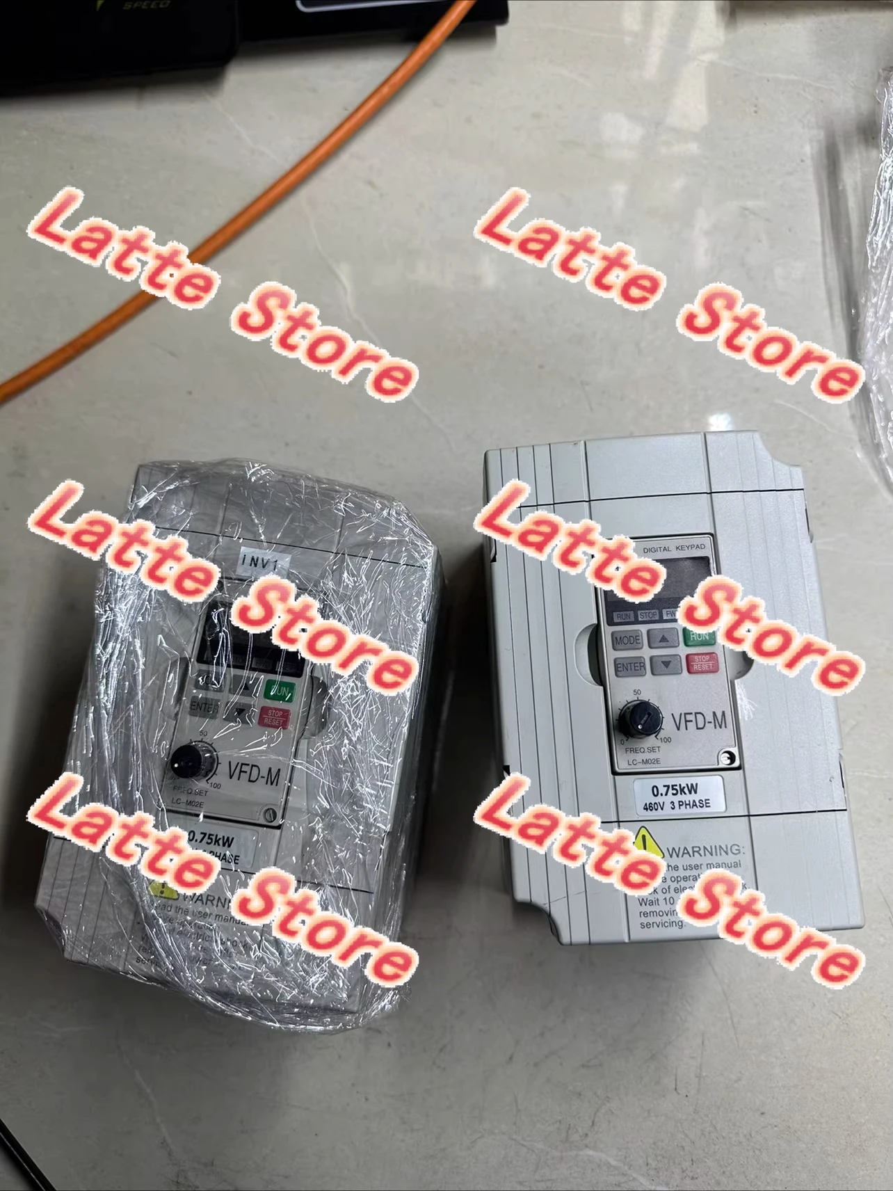 Inverter VFD004M21A, VFD007M43B, VFD015M43B, VFD022M43B