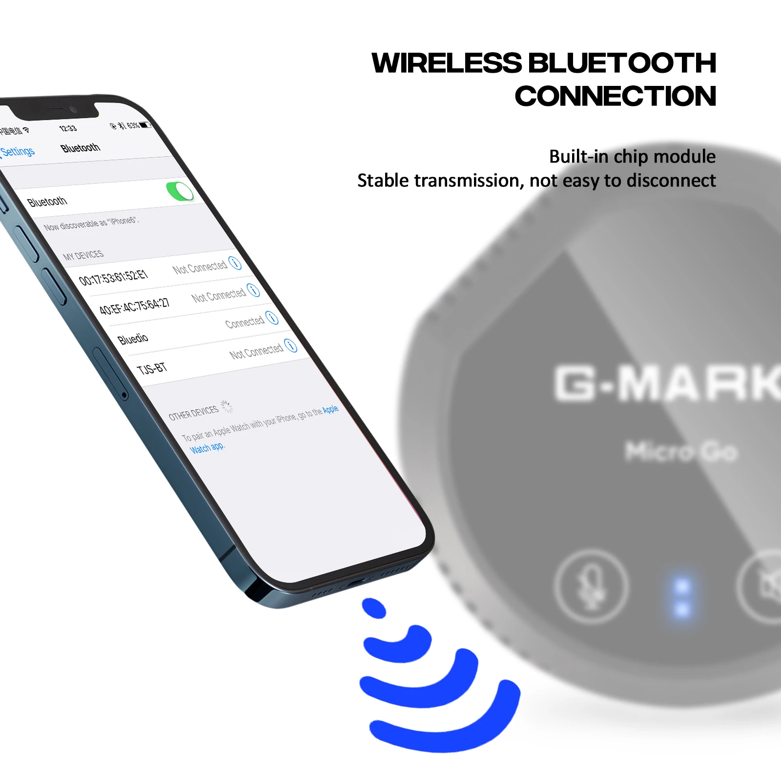 USB Microphone Speakers G-MARK Micro Go Conference Speakerphone Compatible with Leading Platforms Plug and Plays view 4