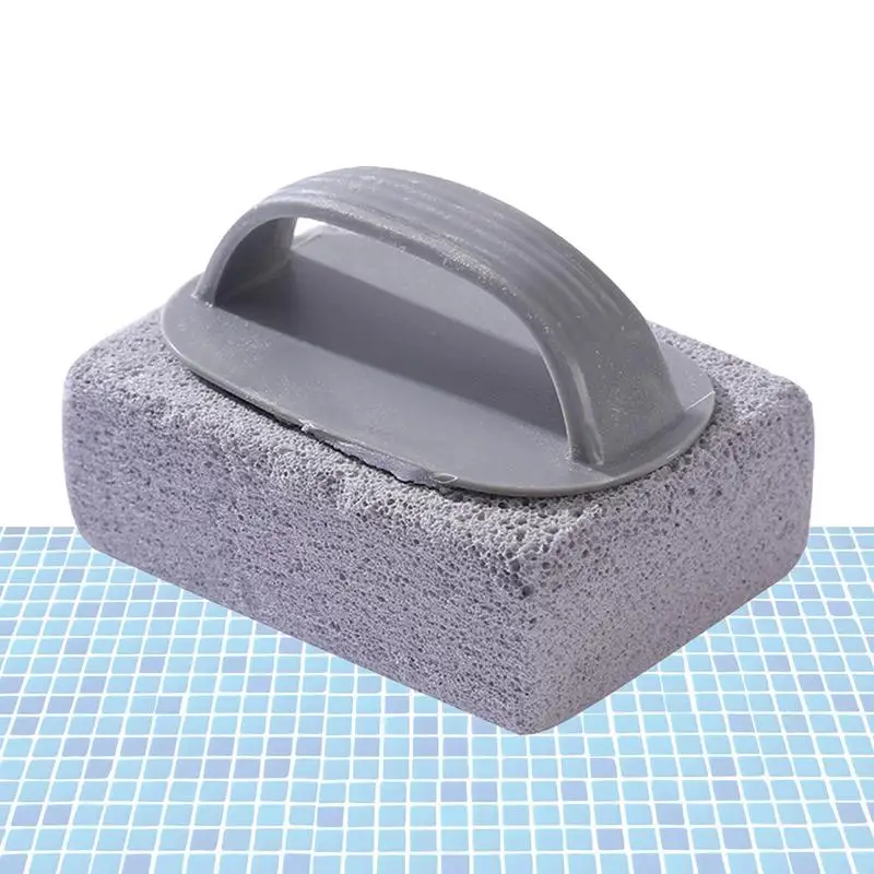 1PCS Pool Pumice Stone For Cleaning Handheld Grout & Concrete Cleaning Calcium Remover For Outdoor Swimming Pool