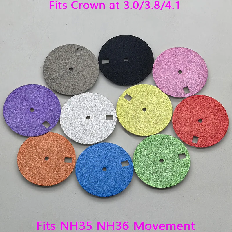 Customized 28.5mm Watch Dial Face, Compatible with NH35 NH36 7S26 Movements, Men's Watch Modification & Replacement Accessories