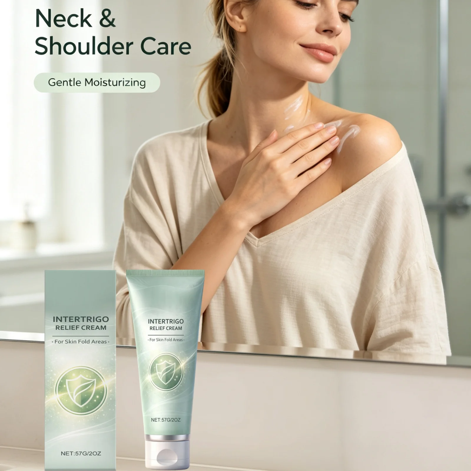 Moisturizing Body Cream for Fair Skin Dry Skin Soothing Non Greasy Fast Absorbing Skin Relief Deeply Nourishing Daily Care Cream