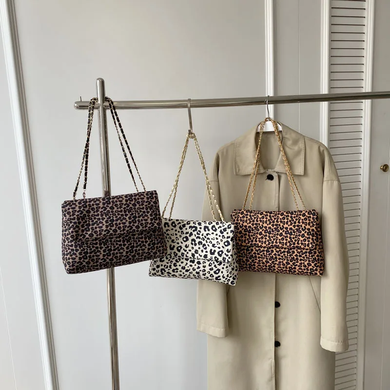 Modieuze Retro Luipaard Print Tas Voor Vrouwen Schoudertas Voor Vrouwen Moeder Kinderen Tassen Voor Meisje Draagtas Voor Vrouwen Designer Tassen