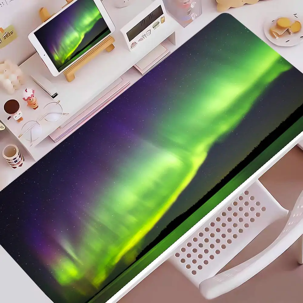 

Aurora Mouse Pad E-sports gaming mouse pad oversized personalized desk pad keyboard mouse pad