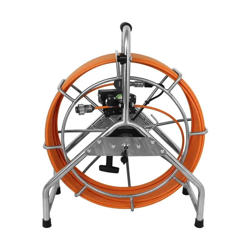 Granfoo ° Rotating Sewer Crawler With Night LCD Pipe Inspection System Underground Drain CCTV Survey