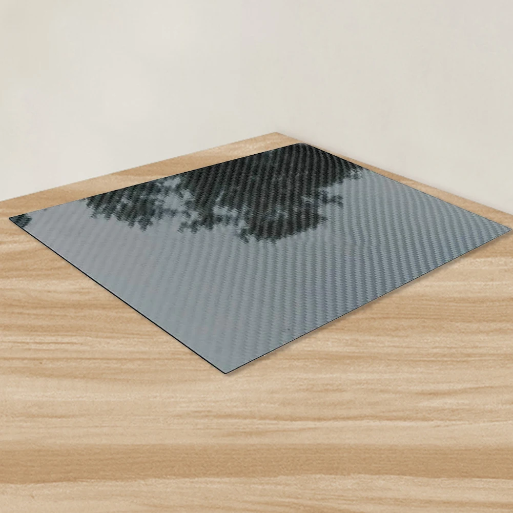RC 모델용 전체 탄소 섬유 플레이트 패널 시트, 능직 복합 경도 재료, 125mm X 75mm, 3K, 0.5mm, 1/1mm, 5mm, 2mm, 3mm 두께