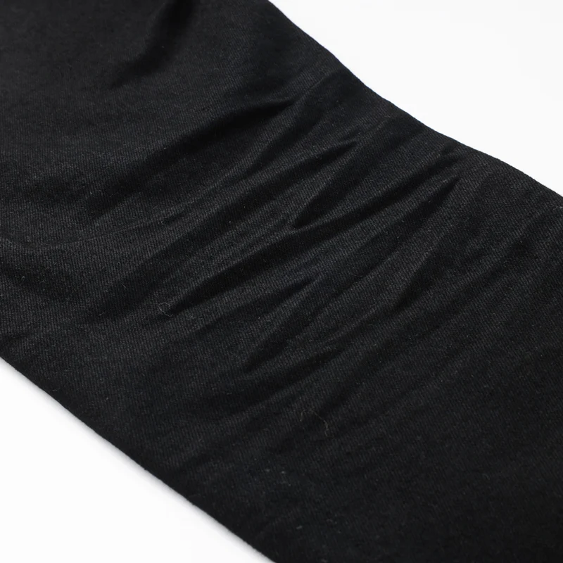 

Designer Fashion New Men's Jeans Stretch Slimming Wash Water Nostalgic Jeans High Street Hip Hop Brand Black Pants Hombre