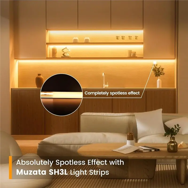 WCS-For LED Strip Light Installation Rimless U Shape Aluminum Channel System With Mounting Clips, End Caps And No Screws Design