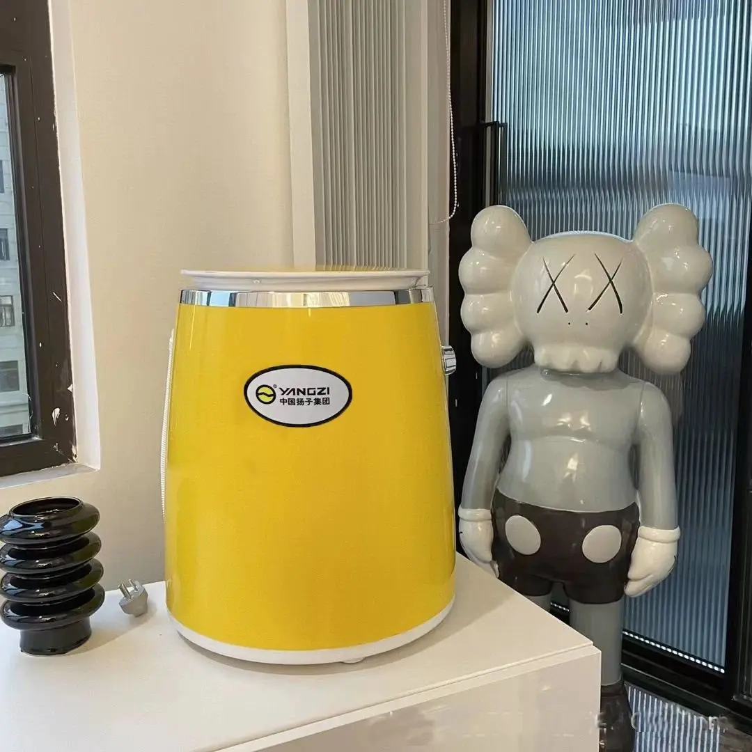 

Компактная стиральная машина Yangzi: универсальная, для общежитий, с таймером, большой емкости, синяя подсветка, энергосберегающая, для дома