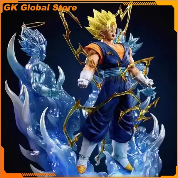 

37 см новая оригинальная аниме-фигурка Dragon Ball Vegetto Soul Forging Series периферийные устройства из смолы модель статуя настольные украшения подарочные игрушки