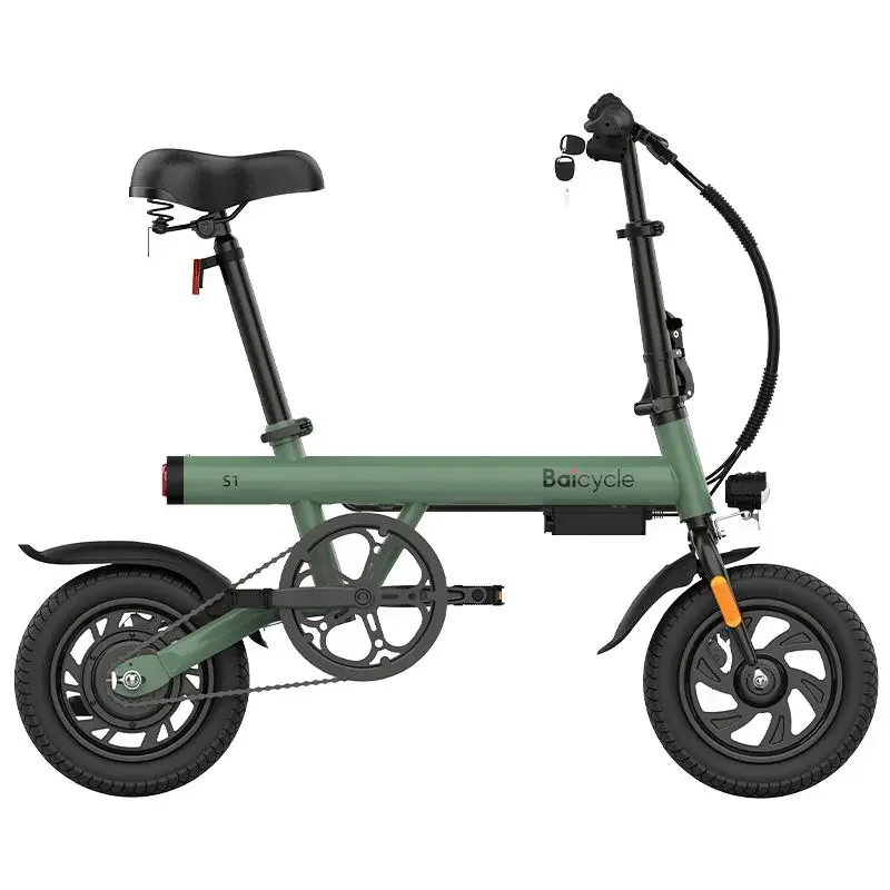 

S1 portable aluminum alloy student adult male and female folding electric bicycle outdoor