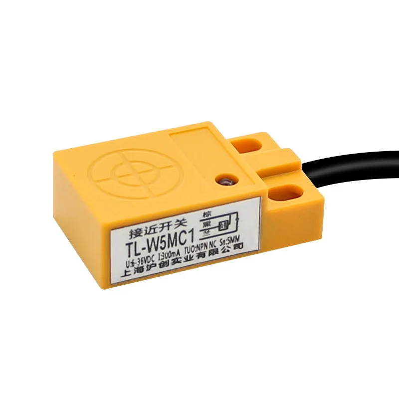 Proximity Switch TL-W5MC1 TL-W5MC2 TL-W5MD1 TL-W5MD2 TL-W5MF1 TL-W5MF2 Three Line PNP Normally Open Thickness 10MM