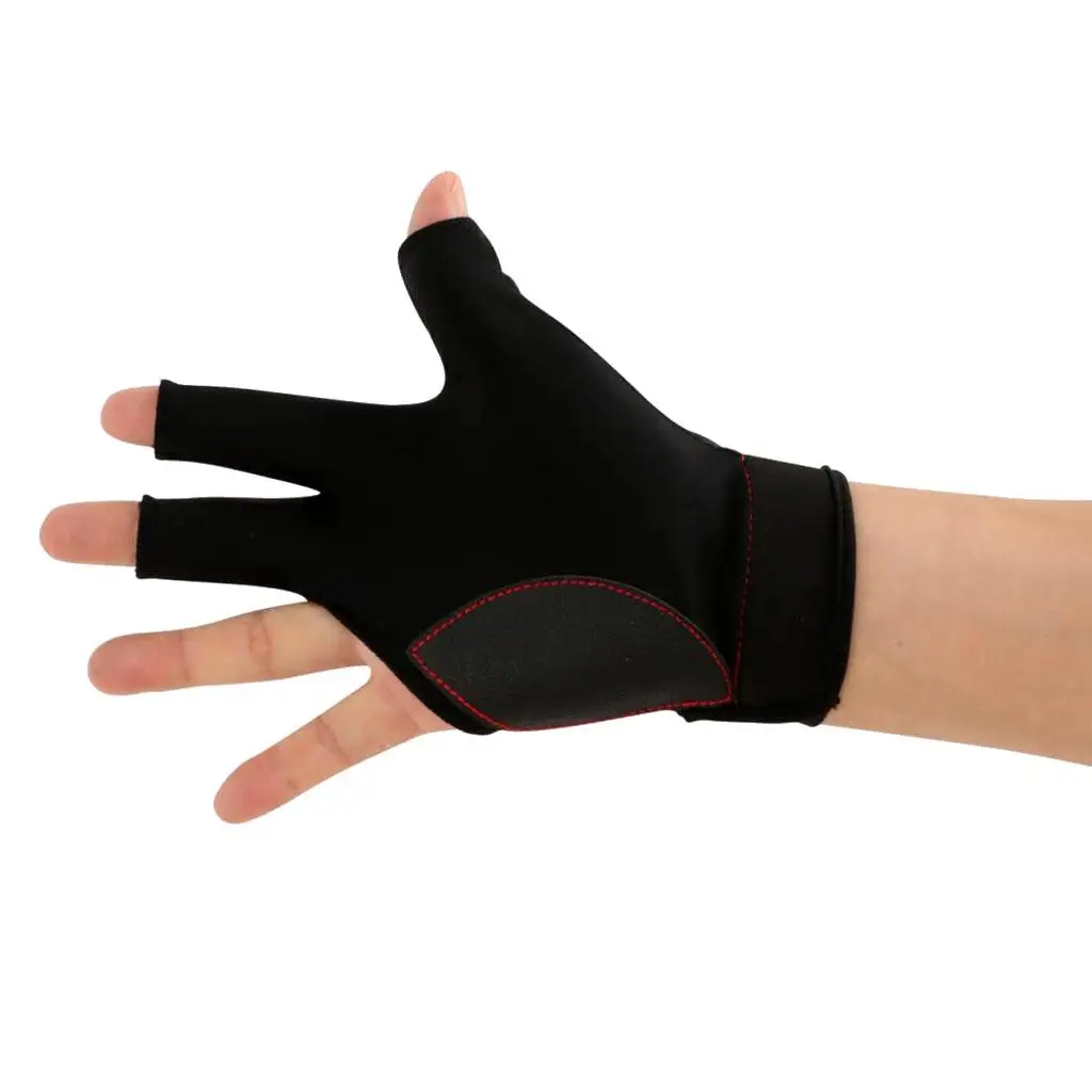 

Перчатка для бильярда на правую руку из эластичного материала, обеспечивающая комфорт при игре в бильярд и мини-бильярд.