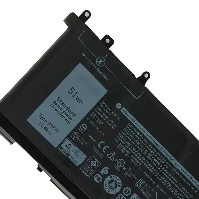 For Dell Latitude 5280 5480 5580 5290 5490 5590 083XPC 83XPC 3DDDG 93FTF Laptop Battery